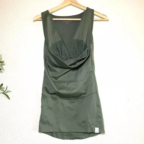 Lalabu Soothe Shirt Maternity Babywear Sleeveless Nursing Tank Top - Picture 2 of 4